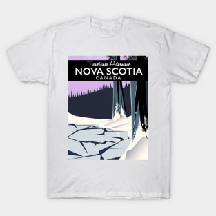 Travel Into Adventure! Nova Scotia Canada T-Shirt